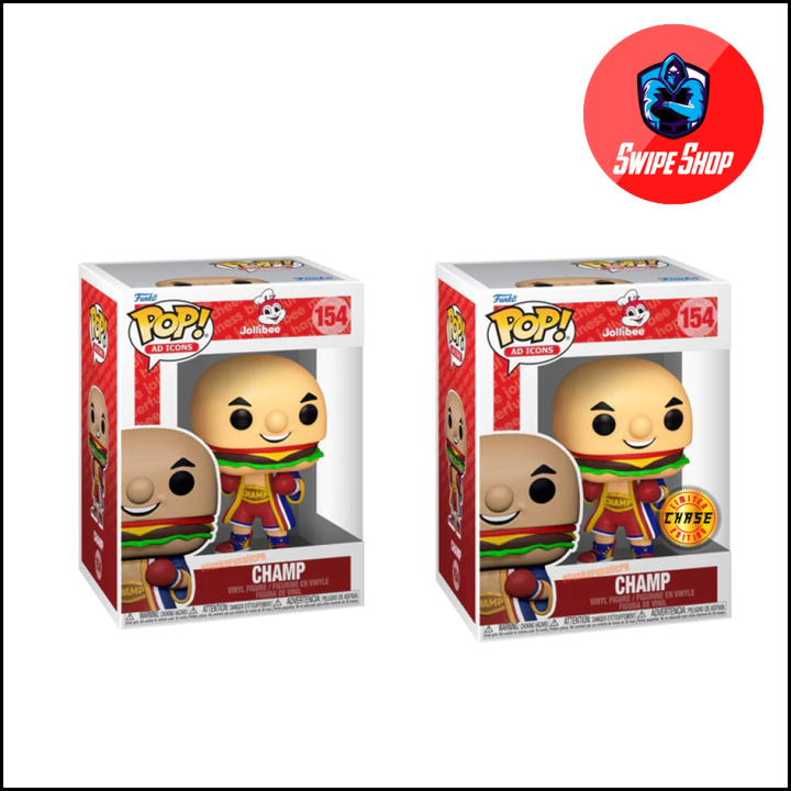 Funko Pop Champ Jollibee Metallic Chase Exclusive Magical Girl