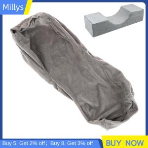 Millys 5 màu sắc lông mi mở rộng gối gối Bìa flannel ghép lông mi gối thay thế Bìa Lash gối bìa trang điểm quá
