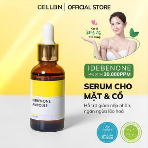Serum Hỗ Trợ Giảm Nếp Nhăn Mặt & Cổ idebenone CELLBN - Căng mướt & săn chắc da - 30ml