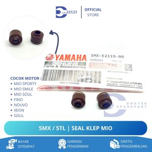 5MX 2 PCS SEAL KLEP MIO SPORTY / MIO SOUL / MIO SMILE / FINO KARBU / NOUVO / XEON / SOUL / SIL / SEL