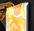 led decorative indoor picture led film poster frame ultra thin led light panel poster. 