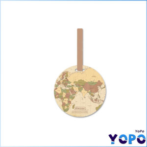YoPo ID Name Aeroplane Baggage Labels Luggage Tags Fashion Map Design