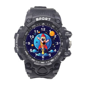 Jam tangan anak astronot lucu usia 5 sampai 12 tahun sport anti air
