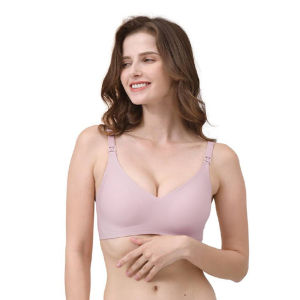 Shapee iNVI Nursing Air Bra for Breastfeeding Maternity Bras Seamless Pregnancy Bralette Underwear | GoodealBB