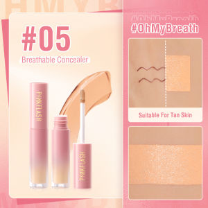 PINKFLASH OhMyBreath Breathable Liquid Concealer Tahan Lama Matte 5 Colors