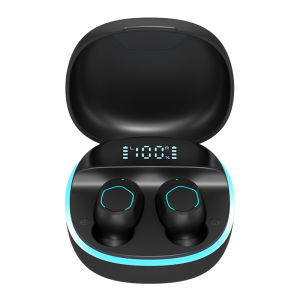 M13 Macaron Headset Bluetooth TWS with Mic Layar layar LED Breathing Light Case Earphone Bluetooth