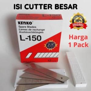 isi cutter kenko L150 (1 lusin) TERMURAH super tajam ori bisa cod