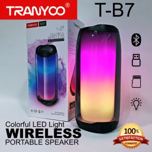 🔥HOT🔥 TRANYOO T-B7 Colorful LED Light Wireless Portable Speaker