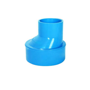 ข้อต่อตรงลดคางหมู PVC บาง งานระบาย คุณภาพเกรด A(แพ็ค1ตัว)เป็นอุปกรณ์ ในการต่อลดขนาดของท่อ