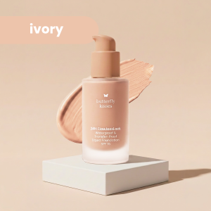 Butterfly Kisses 24H FlawlessLock Waterproof & Transfer-Proof Liquid Foundation SPF 15