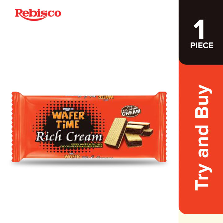 Wafertime Rich Cream Wafers Choco 27g x 1pc | Lazada PH