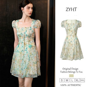 Zyht phụ nữ ăn mặc Đầm công sở váy hàn quốc kỳ nghỉ dresse ĐầM Dạ HộI tham dự sự kiện dresse trang phục sang trọng Đầm thời trang Đầm đi tiệc Wedding dresse 91247