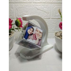 Frame foto magnet kubus kotak kado custom hadiah wedding birthday party