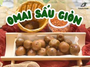 Sấu sấy omai - omai sấu giòn làm từ sấu bánh tẻ giòn sựt [CAHORO FOOD]