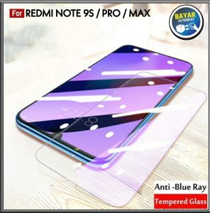 PROMO Bisa ( COD ) Tempered Glass Blue Light Xiaomi Redmi Note 9 9S 9 PRO 9 PRO MAX Anti Gores Kaca Anti Radiasi UV Blue Ray Screen Protector
