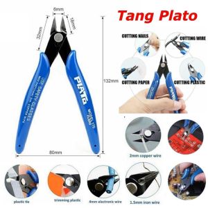 Tang Potong Kawat Plato Wire Cutter Nipper Mini Plier Pemotong Kawat Kabel Serbaguna Handle Karet