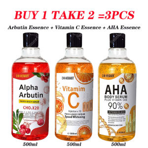 FDA approved AVE Pink Toner Alpha Arbutin Body Serum 500ml for Skin Whitening Skin Care Essence Moisturizer Improve Dull Skin Tone Serum for Face Body Care Acne Skin Whitening Bleaching Lotion Moisturizes Underarm Gentle Firming Repair Facial Serum