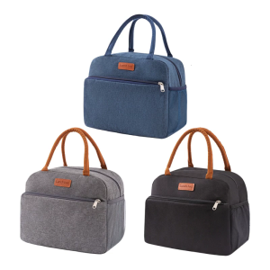 Multipurpose Thermal Insulated Lunch Bags Waterproof Design With Ample Space For Meal Preps Picnics And Daily Use