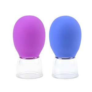 Glass Cupping Set Glass Silicone Cupping Cups Massage Vacuum Suction Cupping Cups for Body Face Leg Arm Back Shoulder