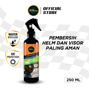 Auto Dazzling Helmet Cleaner Perawatan Pembersih Helm Pewangi Pengkilap Kaca Visor Doff