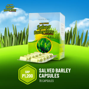 Salveo Barley Grass Capsule (Pure & Organic)