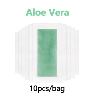 10PCS Hair Removal Wax Strips Papers Body Hair Removal Epilator Waxing Strip Paper Roll Underarm Arm Hair Removal Wax