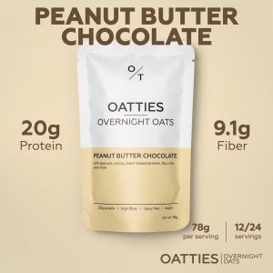 OATTIES Overnight Oats - Peanut Butter Chocolate