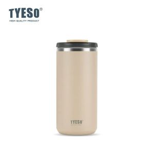 Tyeso Premium 304 Stainless Steel Travel Tumbler Large Capacity Office Car Cup Insulated Portable for Hot Cold Drinks Drinkware2026