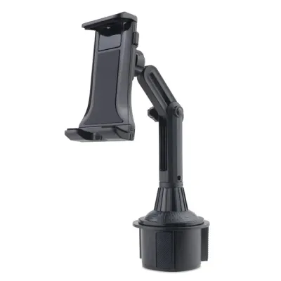 Universal 2 in 1 Car Cup Holder Tablet Automobile Mount Cradle for iPad Pro 12.9 Air Mini 4 for Samsung tab S7 plus 12.4