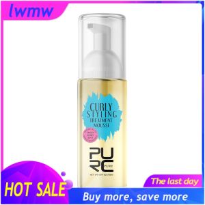 PURC Curly Mousse Hair Care Coconut Oil Smoothing Frizz Enhanced Curl Wavy Wigs Hair Styling Cream Mousse Foam Hair Products
