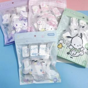 Sanrio Cinnamoroll Hello Kitty Pochacco Disposable Cotton Towel Portable Travel Compressed Face Towel Wet Wipe Washcloth Outdoor Travel Face Towel