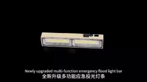 2026 Factory Direct Sales Portable LED Rectangular Camping Light Hanging Magnetic Ceiling Night USB Charging Flashlight