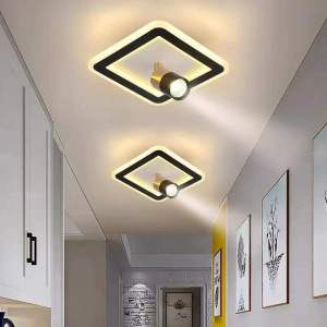 YHLAMP Corridor light  LED Ceiling Light Dimmable LED Tricolor light Pendant Lighting for Corridor Aisle Balcony Living Room Bedroom Dinning Lighting as a Home and Hallway Lighting Decor Chandelier LED Aisle Ceiling Lights hall entrance