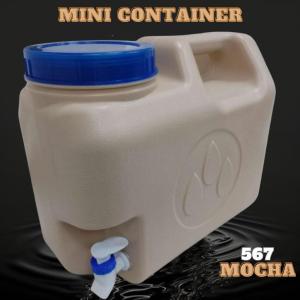 2.5 Gallon Mini Water Container With Faucet/Small Slim Water Container/Plastic Water Can Jar Bottle/Water Jug/Drinkware/Drink Bottles