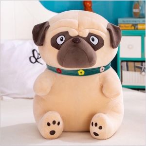 Chó Bông Mặt Xệ Pug Mềm Mịn Dễ Thương - Gấu Bông Chó Pug Mặt Xệ Đáng Yêu Đủ Size HADA