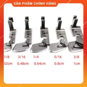Chân vịt cuốn biên chân vịt cuốn gấu đuôi tôm cuốn được lai vạt bầu dùng cho máy may 1 kim công nghiêp