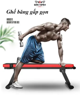 Ghế Băng Tập TạGhế Vớt Tạ Gấp Gọn AC-5001 Chịu Tải 200kg Chính Hãng Đại Nam Sport