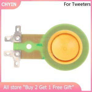 [COD] CHYIN 1 Pcs 25.5MM Tweeters Voice Round Speaker Treble Horn Copper Diaphragm