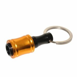 YUDESHUI 6pcs 6pcs Key Chain Adapter Drill Bit Hexagonal Shank Portable Hand Tool  Quick Change Extension Rod Screwdriver Head Holder Outdoor