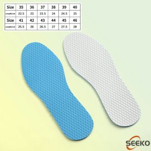 Seeko Summer Ice Cool Feeling Shoe Pad Deodorant Insoles Breathable and Soft Men and Women Comfort Insole