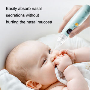 Baby nasal aspirator mucus phlegm flu blocked nose suction cleaner electric nasal aspirator for home adult newborn child