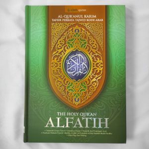 The Holy Quran Al Fatih A4 Terjemah Per Kata Tajwid Kode Arab Hard Cover