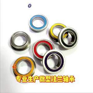 ตลับลูกปืนกลิ้งในประเทศ SMF106ZZ แบริ่งหน้าแปลนสแตนเลส LF-1060ZZ ตลับลูกปืนแบบหน้าแปลน ลูกกลมร่องลึก