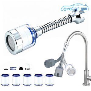 Kitchen and Bathroom Faucet with Pressurized Filter System and Heavy Metal Filtration for Healthy Drinking Water