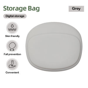 Bluetooth headset storage bag mobile phone data cable charger storage box U disk USB shield  headset silicone protection bag