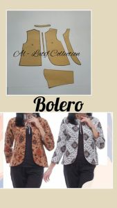 pola instan / pola jiplak BOLERO