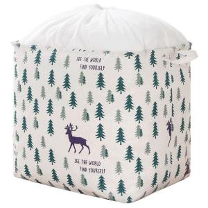 100L Large Folding Dirty Laundry Basket Organizer Toy Clothes Storage Bucket Collapsible Drawstring Laundry Hamper with Handle