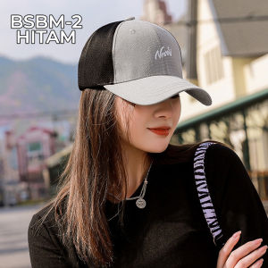 Topi Baseball Pria Wanita Trucker Hat Bordir Never Distro Casual Cap Gaya Korea Trendy Import BSBM