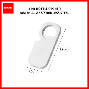 3in1 Magnetic Beer Bottle Can Jar Opener Fridge Magnet Dual Ring Pull Handles Opening for Home Bar Kitchen Gadget Accessories Tools