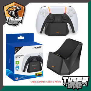 Dobe PS5 Controller Charging Dock (แท่นชาร์จจอย PS5)(ที่ชาร์จ Ps5)(ขาตั้งจอย Ps5)(PS5 Joystick Charging Dock)(TP5-0586)